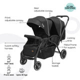 MOON Dois Twin Stroller