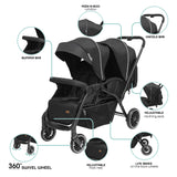 MOON Dois Twin Stroller