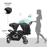 MOON Dois Twin Stroller