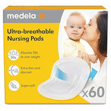 Medela Safe & Dry™ Disposable Nursing Pads (60-Pack)