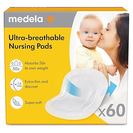 Medela Safe & Dry™ Disposable Nursing Pads (60-Pack) Hover Image