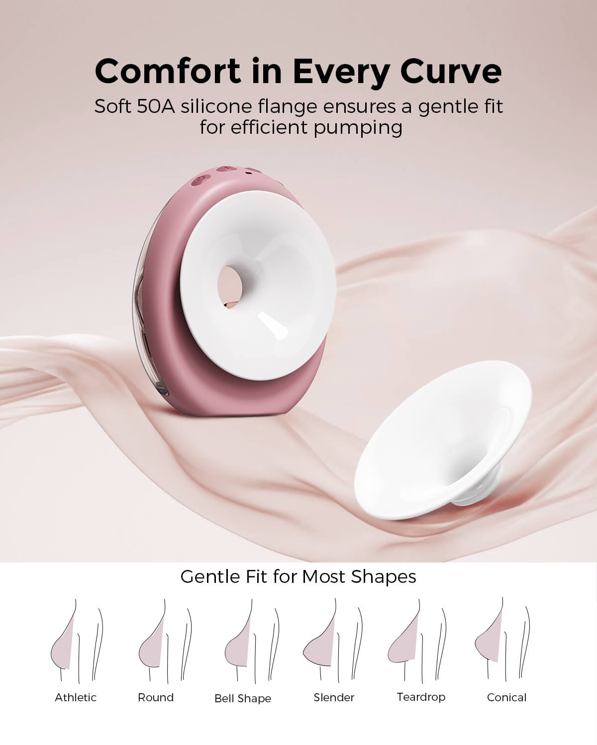 Momcozy Breast Pump Air 1 + 120 Breastmilk Storage Bags