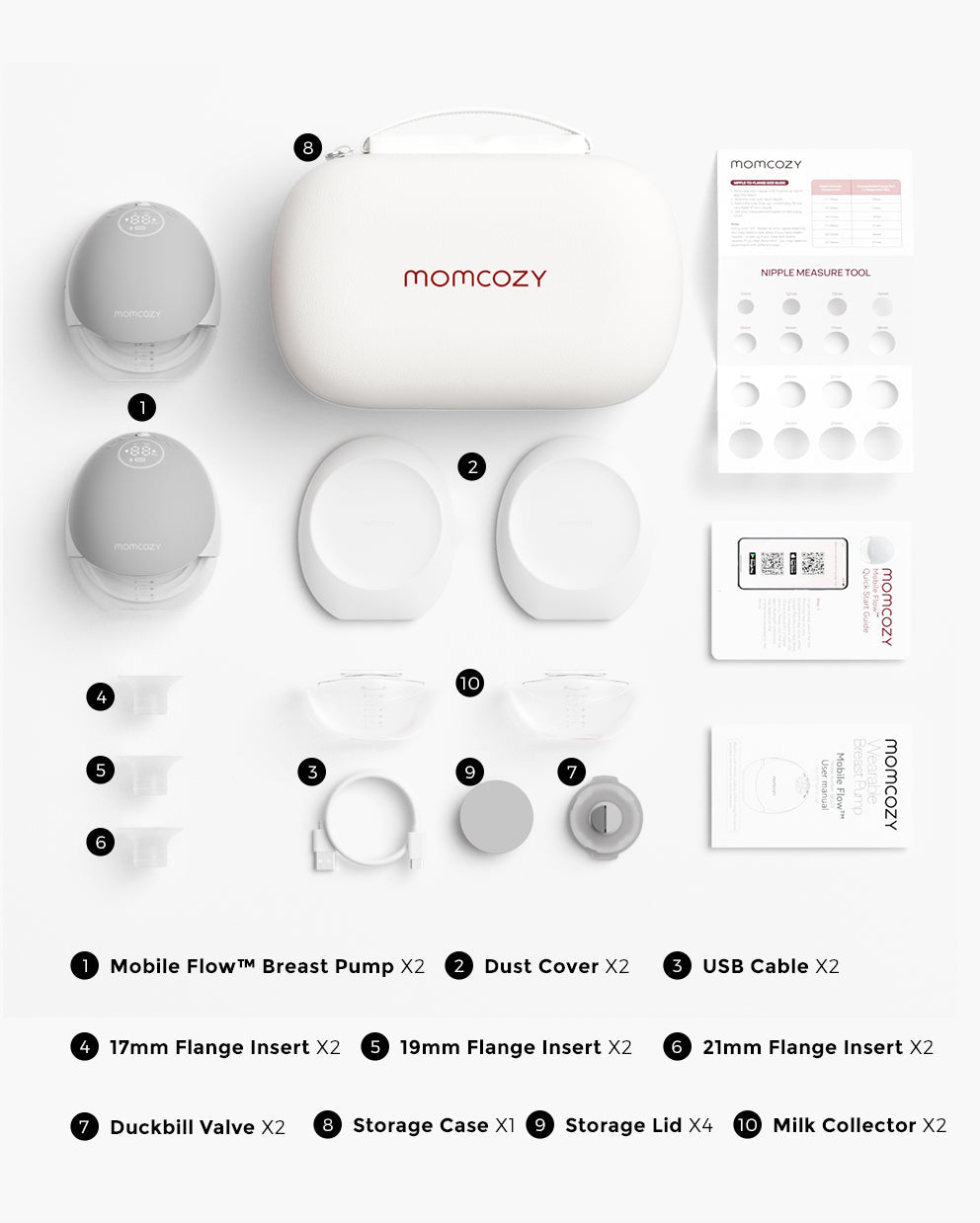 Pump & Clean Bundle: M9 Breast Pump and Bottle Washer and Washing Block