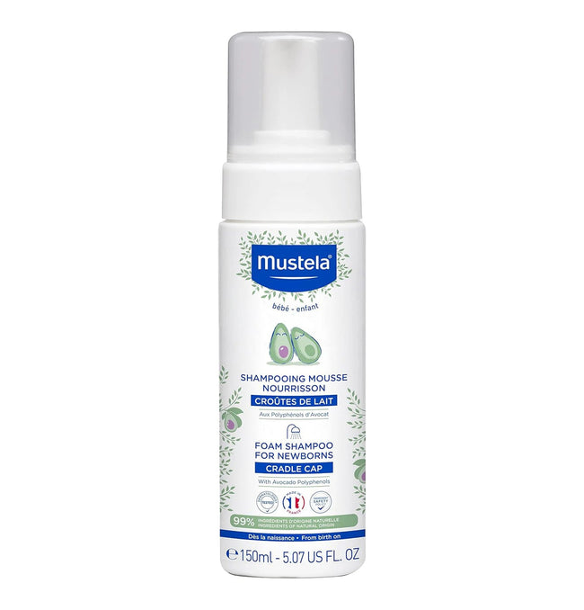 Mustela Foam Shampoo for Newborn 150ml Hover Image