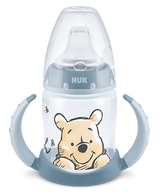 NUK First Choice+ Disney Learner Bottle 150ml – Grey (6–18 Months)