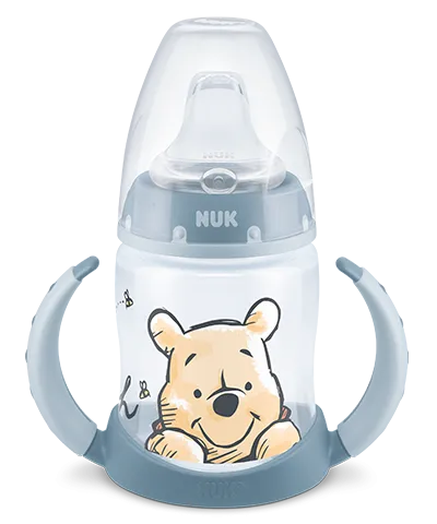 NUK First Choice+ Disney Learner Bottle 150ml – Grey (6–18 Months) Main Image