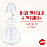 NUK First Choice+ Disney Learner Bottle 150ml – Grey (6–18 Months)