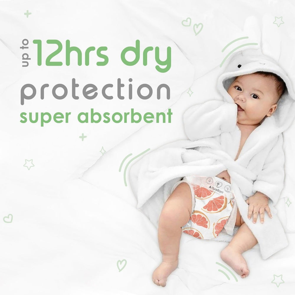 Pure Born Organic Bamboo Diapers #4