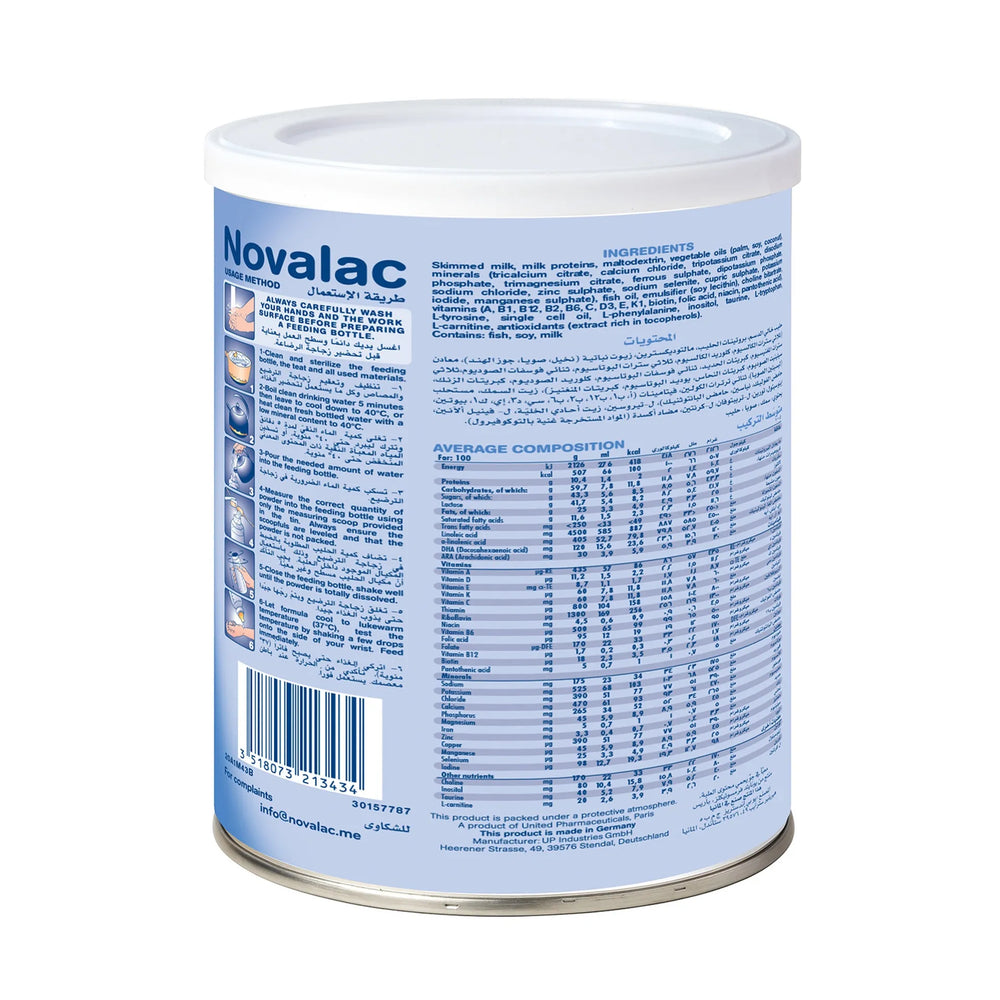 Novalac Infant Formulla  1