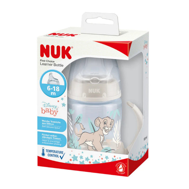 NUK First Choice PP Learner Bottle – Lion King – 150ml Hover Image