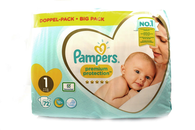 Pampers Premium Protection Diapers Size 1 Main Image