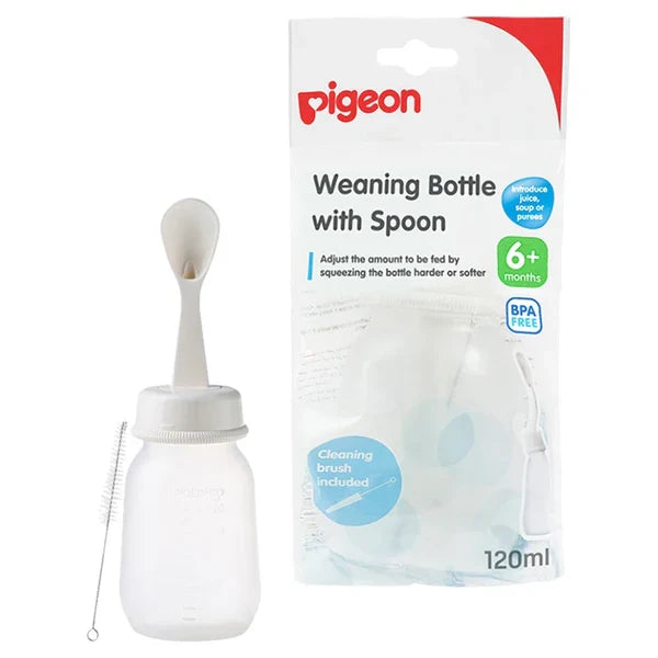Pigeon Weaning Bottle With Spoon Main Image