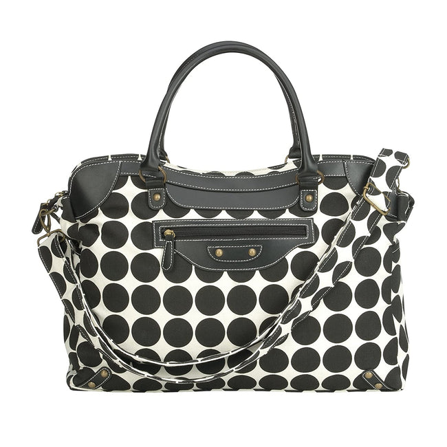 Ryco Sienna Nursery Bag - Black Polka Hover Image