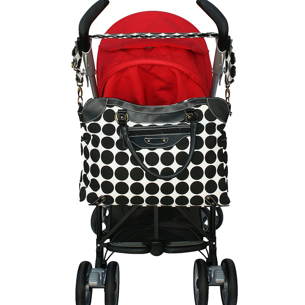 Ryco Sienna Nursery Bag - Black Polka