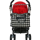 Ryco Sienna Nursery Bag - Black Polka