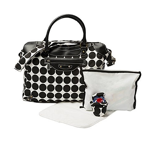 Ryco Sienna Nursery Bag - Black Polka Main Image