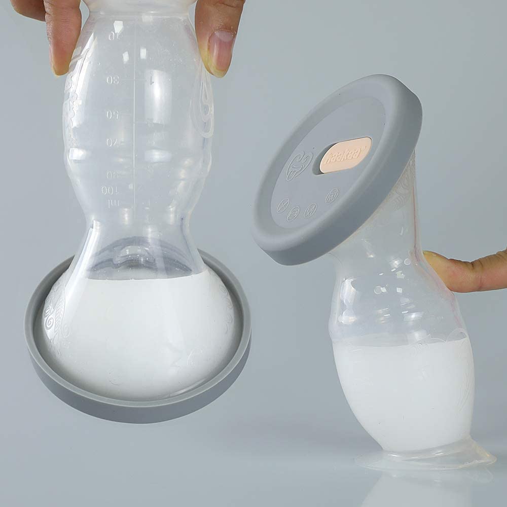 Haakaa Gen. 2 Silicone Breast Pump with Suction Base & Leak Proof Silicone Cap