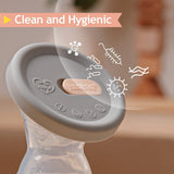 Haakaa Gen. 2 Silicone Breast Pump with Suction Base & Leak Proof Silicone Cap