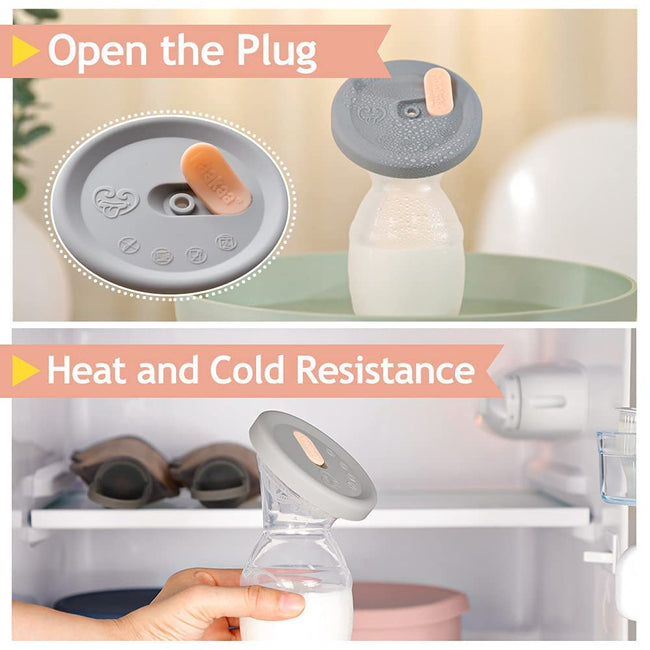 Haakaa Gen. 2 Silicone Breast Pump with Suction Base & Leak Proof Silicone Cap Main Image