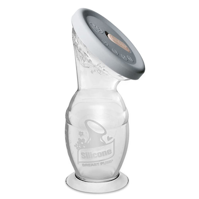 Haakaa Gen. 2 Silicone Breast Pump with Suction Base & Leak Proof Silicone Cap Hover Image