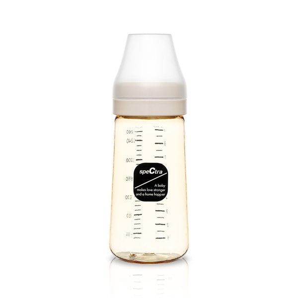 Spectra All New PPSU Baby Bottle 260ml with Medium & Large Teat