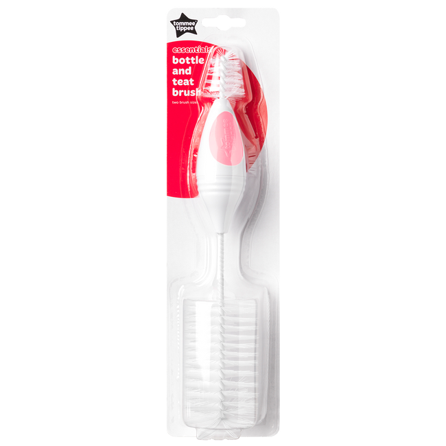 Tommee Tippee Essentials Bottle Brush and Teat Brush Hover Image