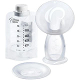 Tommee Tippee Silicone Manual Breast Pump – 3-in-1
