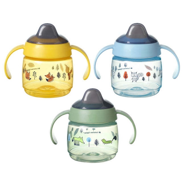 Tommee Tippee Superstar Sippee Weaning Cup, Babies Sippy Bottle, 190 ml A Hover Image