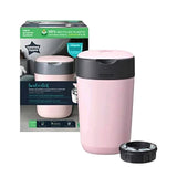 Tommee Tippee Twist & Click Nappy Disposal Tub – Pink