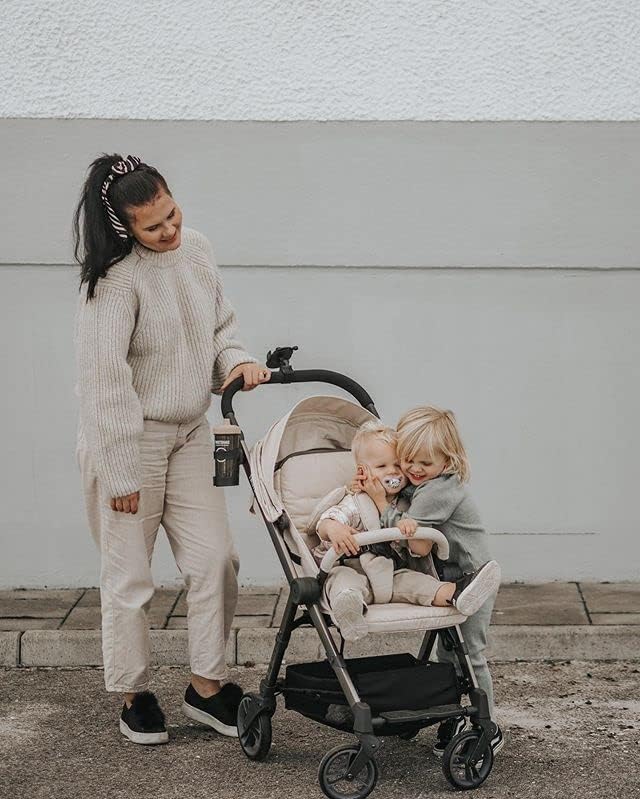 Twistshake Baby Stroller, Lightweight Foldable Pram, Compact Pushchair, Suitable for Newborn to 22kg