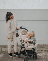 Twistshake Baby Stroller, Lightweight Foldable Pram, Compact Pushchair, Suitable for Newborn to 22kg