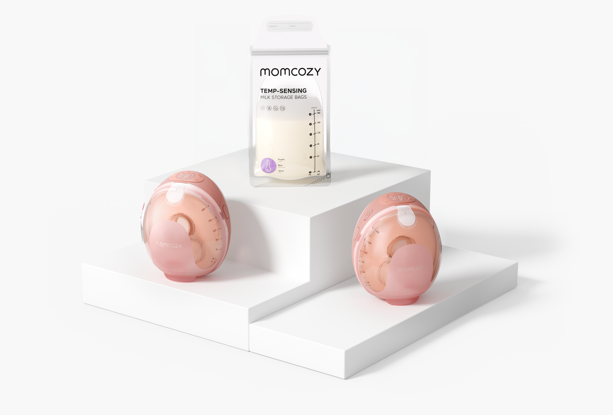 Momcozy Wellness 1 Warm-Massage Wearable Breast Pump