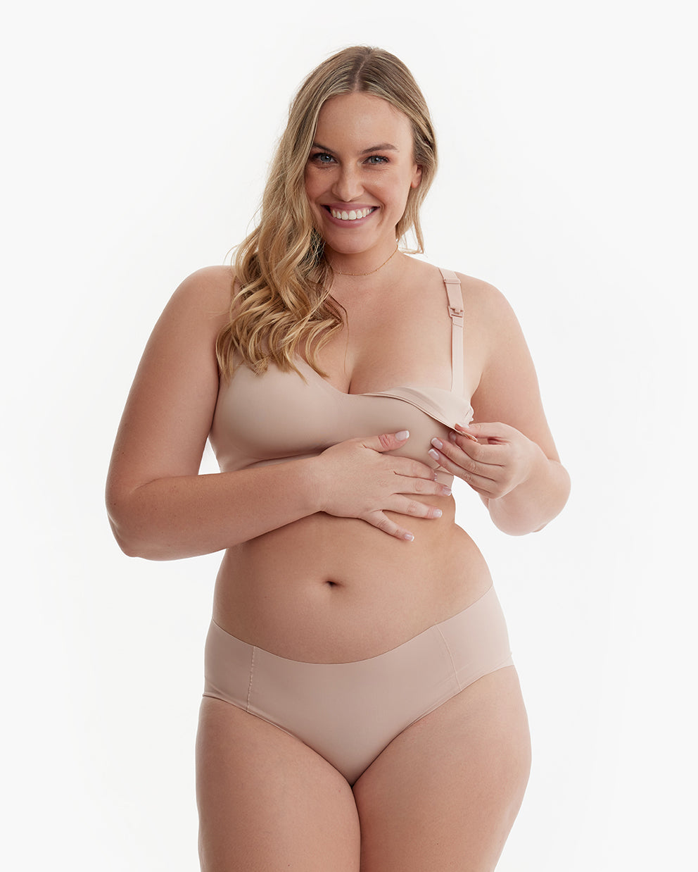 Feeding Bundle: M5 Smart Wearable Breast Pump and  120 Breastmilk Storage Bags and Nursing Bra YN21