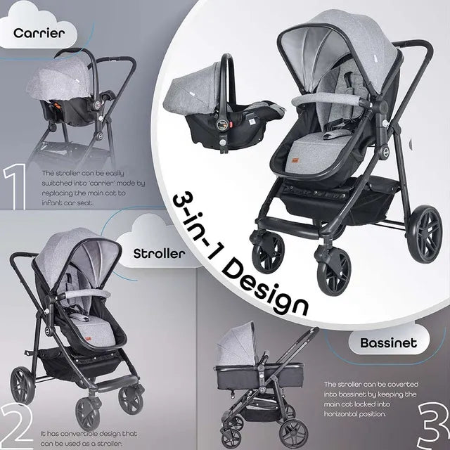 MOON Tres 3-in-1 Travel System