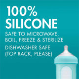 Tomy Boon Nursh Silicone Pouch Bottle 8oz – 3 Pack