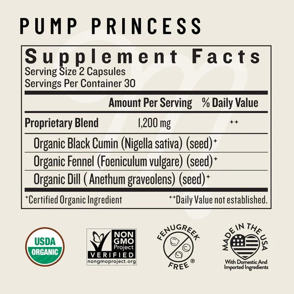 Legendairy Milk – Pump Princess® | 60 Vegan Capsules Main Image