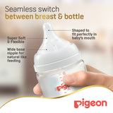 Pigeon Softouch WideNeck Plastic Feeding Bottle 3m+ 240ml