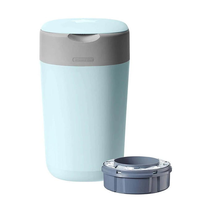 Tommee Tippee - Twist And Click Advanced Nappy Bin W/ 1 Refill Cassette (Green) Main Image