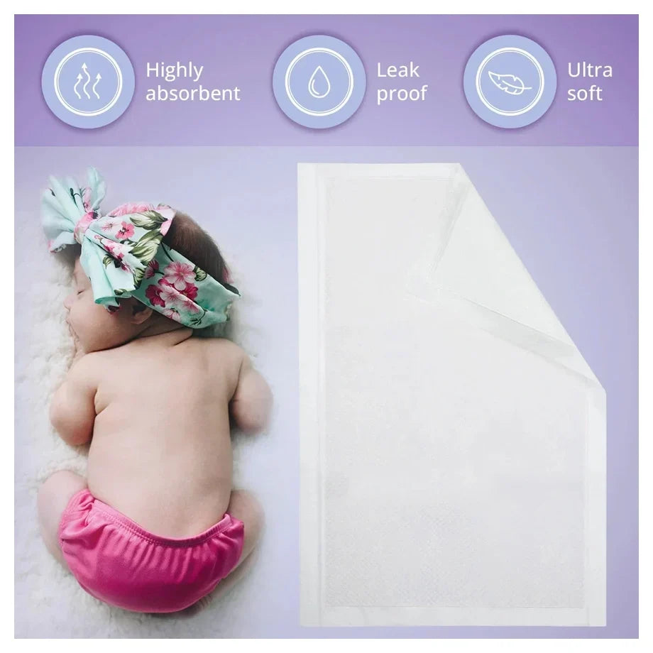 VidaMom Colored Disposable Changing Mats (45×60)
