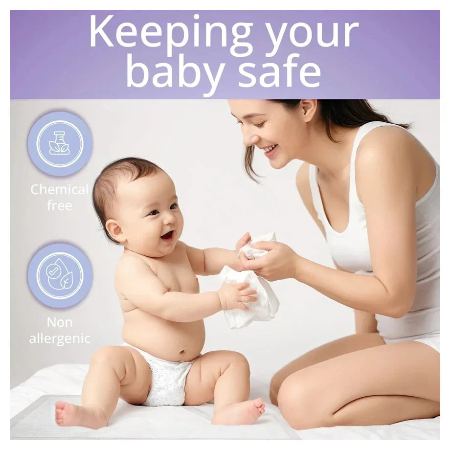 VidaMom Colored Disposable Changing Mats (45×60)